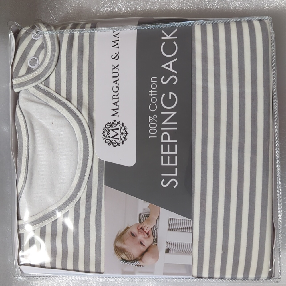 Margaux & May Soft Cotton Adjustable Baby Sleep Sack  One Size Fits 3-18 Months